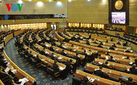 Quốc hội Thái Lan, nơi làm việc của Ủy ban soạn thảo hiến pháp.